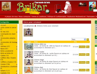 Brikar.net - L harmonie du bois - Artisane du Qu�bec